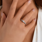 Leafy Sparkle Ring